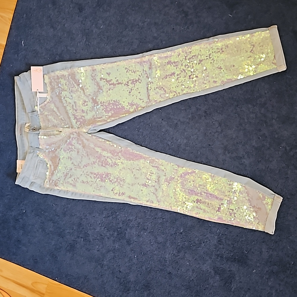 Candie's new w/tags sequined jeans junior sizing 13